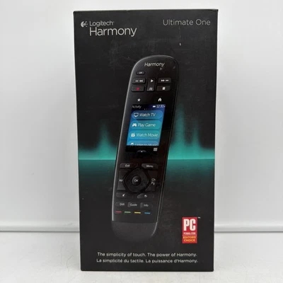 Logitech Harmony Ultimate One 15 Device Remote Touchscreen Rechargeable OPEN BOX - Image 1 of 4
