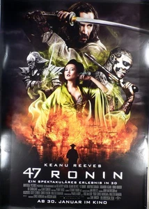 47 Ronin - Filmposter A1 84x60cm gerollt - Picture 1 of 1