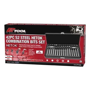 PK Tool Hetok Combination Bits S2 Steel 42pc Set - Bild 1 von 4