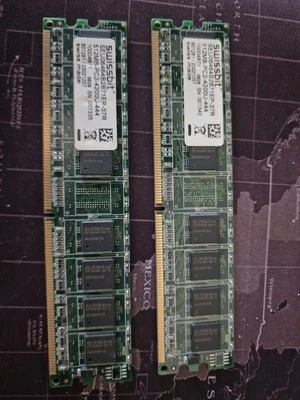 Swissbit 512MB DDR2 RAM module.  Used  Condition - Image 1 of 4