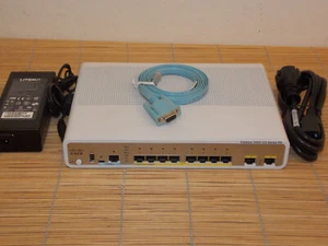 Cisco Catalyst WS-C3560CPD-8PT-S Switch 8x Port PoE Compact with PWR-ADPT - Picture 1 of 1