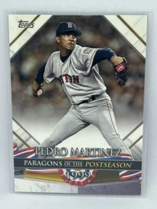 Pedro Martinez Paragons of Post Season 2022 Topps Update Series No. PP-21 - Picture 1 of 2