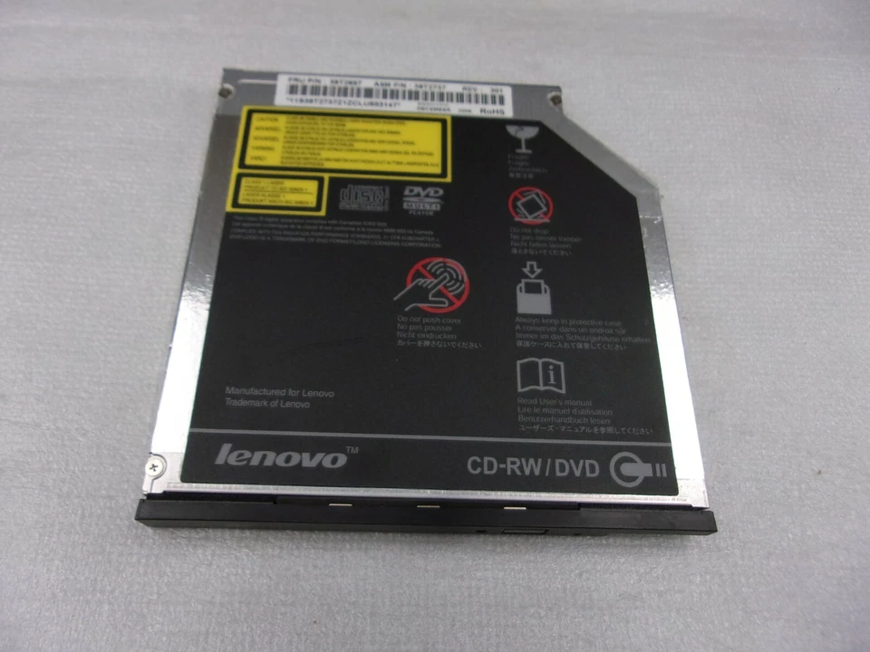 39T2687 39T2686 DVD-CDRW24x24x24x/8x IBM Lenovo ThinkPad  Foto 1 de 4