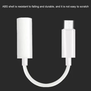 Câble adaptateur casque USB type C vers 3,5 mm AUX pour Android universel - - Photo 1/8