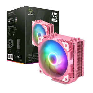 Vetroo V5 CPU Cooler ARGB PWM Fan 5 Heatpipes CPU Cooler for LGA 1700 AMD AM4 - Picture 1 of 9