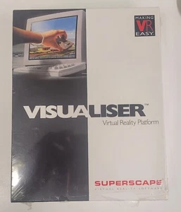 SUPERSCAPE VISUALISER Gioco di piattaforma per realtà virtuale - Raro - Foto 1 di 3