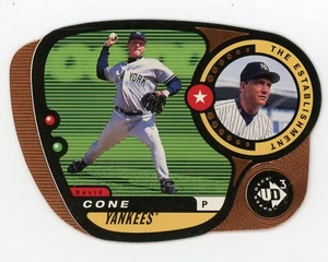 1998 Upper Deck UD3 David Cone Die Cut Copper #151 #/1000 Yankees - Picture 1 of 1