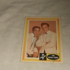 THE KALIN TWINS #49 SPINS AND NEEDLES CARD