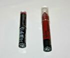 NYX Simply Red Lip Cream SR06 + Full Throttle Lipstick FTLS07 Lot Of 2 Sealed 