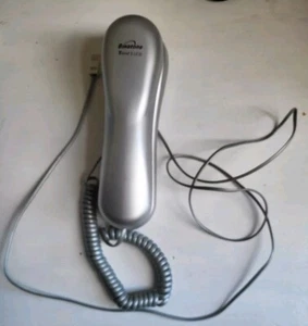 Binatone Trend 3 LCD slimline corded telephone with LCD DISPLAY - Silver - Zdjęcie 1 z 6