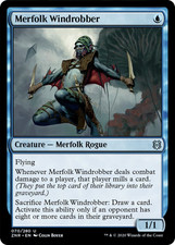Merfolk Windrobber FOIL Zendikar Rising NM Blue Uncommon MAGIC MTG CARD ABUGames