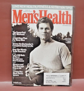 Vintage Men's Health Magazine October 2003 New England Patriots Tom Brady💖 - Picture 1 of 3