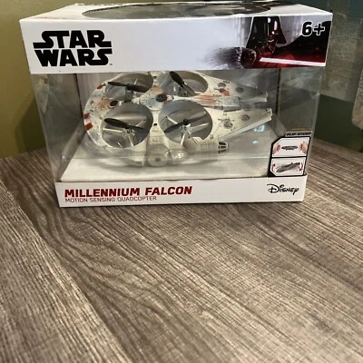 Disney Star Wars Millennium Falcon Motion Sensing Drone Quadcopter - Image 1 of 4