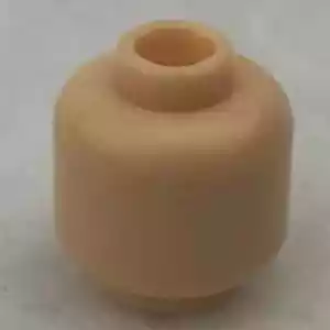 NUEVO LEGO Cabeza de Minifigura de Carne de Turrón Claro (Liso) 3626 Ideal para Aduanas - Imagen 1 de 1
