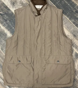 Reel Legends Performance Fishing Vest Mens Sleeveless Pockets Full Zip Snap L - Picture 1 of 9