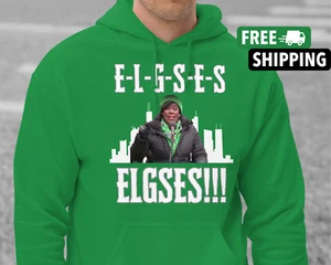 NEW Funny Eagles Hoodie Philly Mayor Parker ELGSES Philadelphia Football Hoodie - Picture 1 of 14