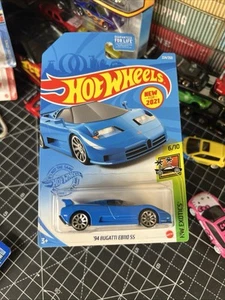 Hot Wheels '94 Bugatti EB110 SS Blue 224/250 HW Exotics 6/10. - Picture 1 of 4