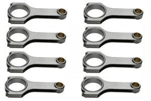 EAGLE SBF 4340 Forged H-Beam Rods 5.400 w/2.123 Pin P/N CRS5400S3D - Picture 1 of 1