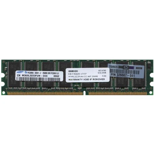 PC3200 DDR-400 256MB Computer RAM for sale - eBay