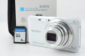 Sony Cyber-shot DSC-WX60 White 16.2MP Digital Camera English OK! Japan 1416 - Picture 1 of 17