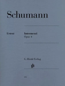 Schumann Intermezzi op. 4 Urtext - Picture 1 of 1