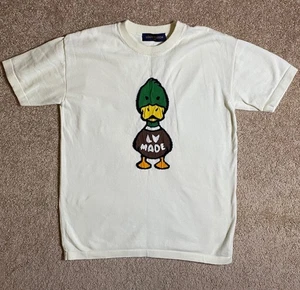 Louis Vuitton Men's XS Virgil Abloh Nigo LV Made Intarsia Knit Duck Crewneck - Picture 1 of 9