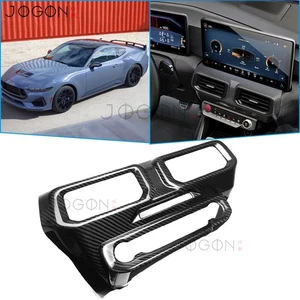 Carbon Dashboard Air Vent Outlet Panel Trim Ford Mustang S650 EcoBoost GT 2024+ - Picture 1 of 14