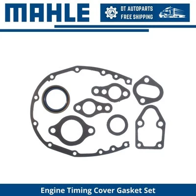 For 1988-1991 GMC S15 Jimmy 4.3L V6 Engine Timing Cover Gasket Set Mahle 1989 - Image 1 of 3