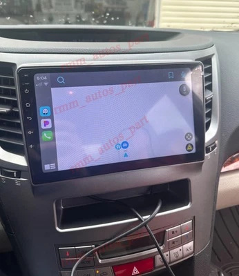 For 2009-2014 Subaru Outback Apple Carplay Android 14 Car Stereo Radio GPS Navi - Image 1 of 4