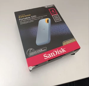 SanDisk Extreme Portable Externe SSD 4TB Sonntagsschnäppchen - Nur 199£ 🏷️ - Bild 1 von 2