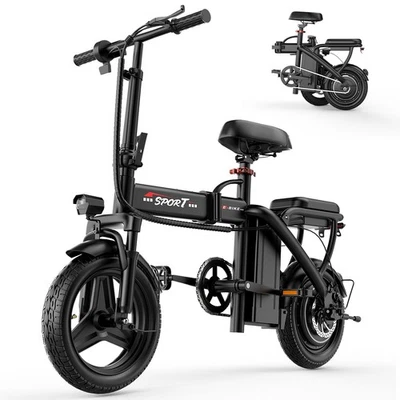 Folding Electric Bike for Adults and Teens 1200W Motor 30MPH UL 2849Certified US - Image 1 of 4