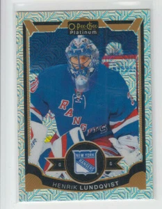15/16 OPC Platinum New York Rangers Henrik Lundqvist Traxx card #100 - Picture 1 of 2