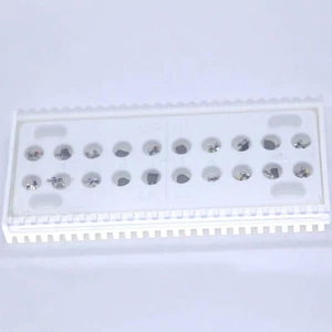 Soporte Ortodoncia Dental Estándar Roth 0.022" 345 Ganchos Arenado 10 Kits - Imagen 1 de 9