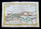 1780 BONNE rare Map of AFRICA NORTH, MAROCCO, MEDITERRANEAN SEA, BARBARIE, ALGER
