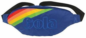 Bolso de cinturón Gola Evans Rainbow Waist Bag azul / Multi azul amarillo nuevo - Imagen 1 de 1