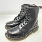Dr Martens 1460 Black  Smooth Leather 8 eyelet hole airwair Boots Uk 3 eu 36