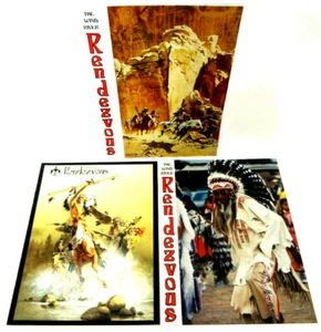 WIND RIVER RENDEZVOUS 3x QUARTERLY REPORT RESERVATION MAGAZINE 1993 1995 1999 - Picture 1 of 9