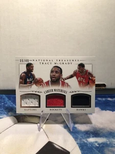2013-14 Panini National Treasures Career Materials Tracy McGrady /49 Patch #13 - Bild 1 von 2
