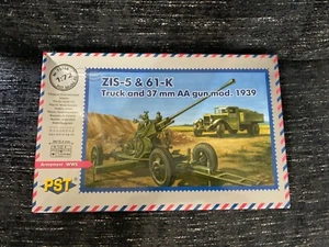 *NIB PST MODEL KIT #72028 TRUCK AND 37mm AA gun mod. 1939 SCALE 1:72* - Picture 1 of 1