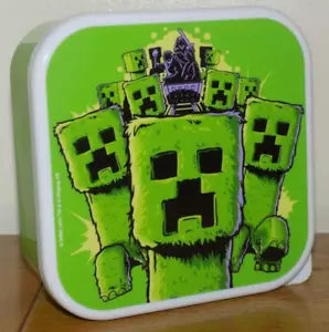 Minecraft Creeper Brotdose / Snackkanne GROSS - BRANDNEU - Bild 1 von 1