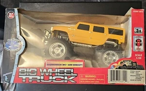 2003 Toy Century Industrial Radio Controlled Hummer H2 Yellow 27 MHz NIB RARE - Picture 1 of 4