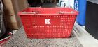 Kmart Red Shopping Basket Plastic - Retail Collectible