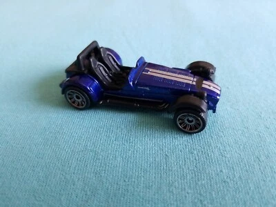 2011 Matchbox from 5 a Pack '09 CATERHAM SUPERLIGHT R500 Blue LOOSE  - Image 1 of 4