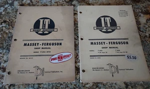 2 MASSEY FERGUSON I&T Shop Service No. MF-20 & MF-25 - Picture 1 of 12
