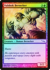 Vulshok Berserker FOIL Mirrodin NM Red Common MAGIC GATHERING CARD ABUGames