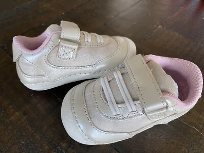 NEW Stride Rite Baby Girl's SM Jazzy Infant/Toddler Champagne Toddler - Image 1 of 4