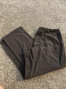 Tek Gear Charcoal Fuzzy Lounge Pants - Womens, XL, Waist 19.5”, Total Length 39” - Picture 1 of 4