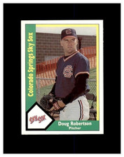 1990 Colorado Springs Sky Sox CMC #5 Doug Robertson