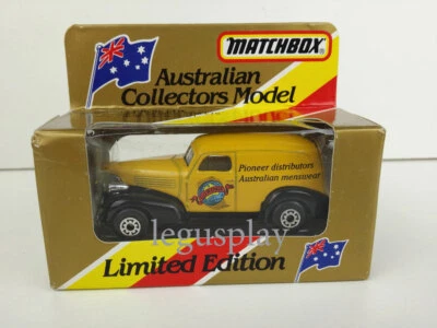 Matchbox Diecast 1/64 Chevy Limousine 1939 Australian Collectors Modell - Bild 1 von 2