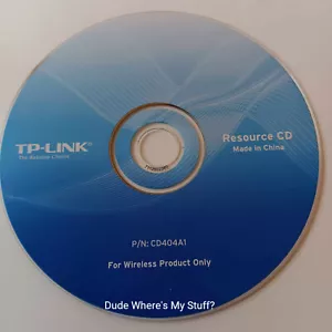 T-P LINK - THE RELIABLE CHOICE RESOURCE CD - P/N: CD404A1 - SUPER CLEAN - Picture 1 of 2